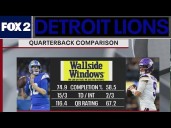 Jared Goff vs. J.J. McCarthy quarterback comparison