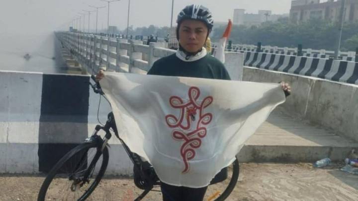 Manipur transgender activist’s 3,000-km ride pushes call for lasting peace in state