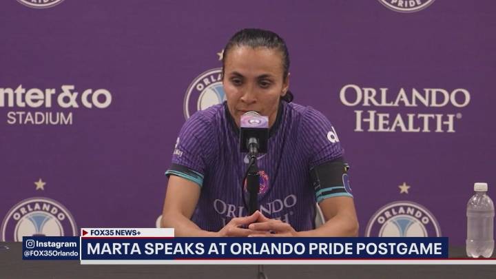Orlando Pride's Captain Marta speaks on NWSL 2025 loss