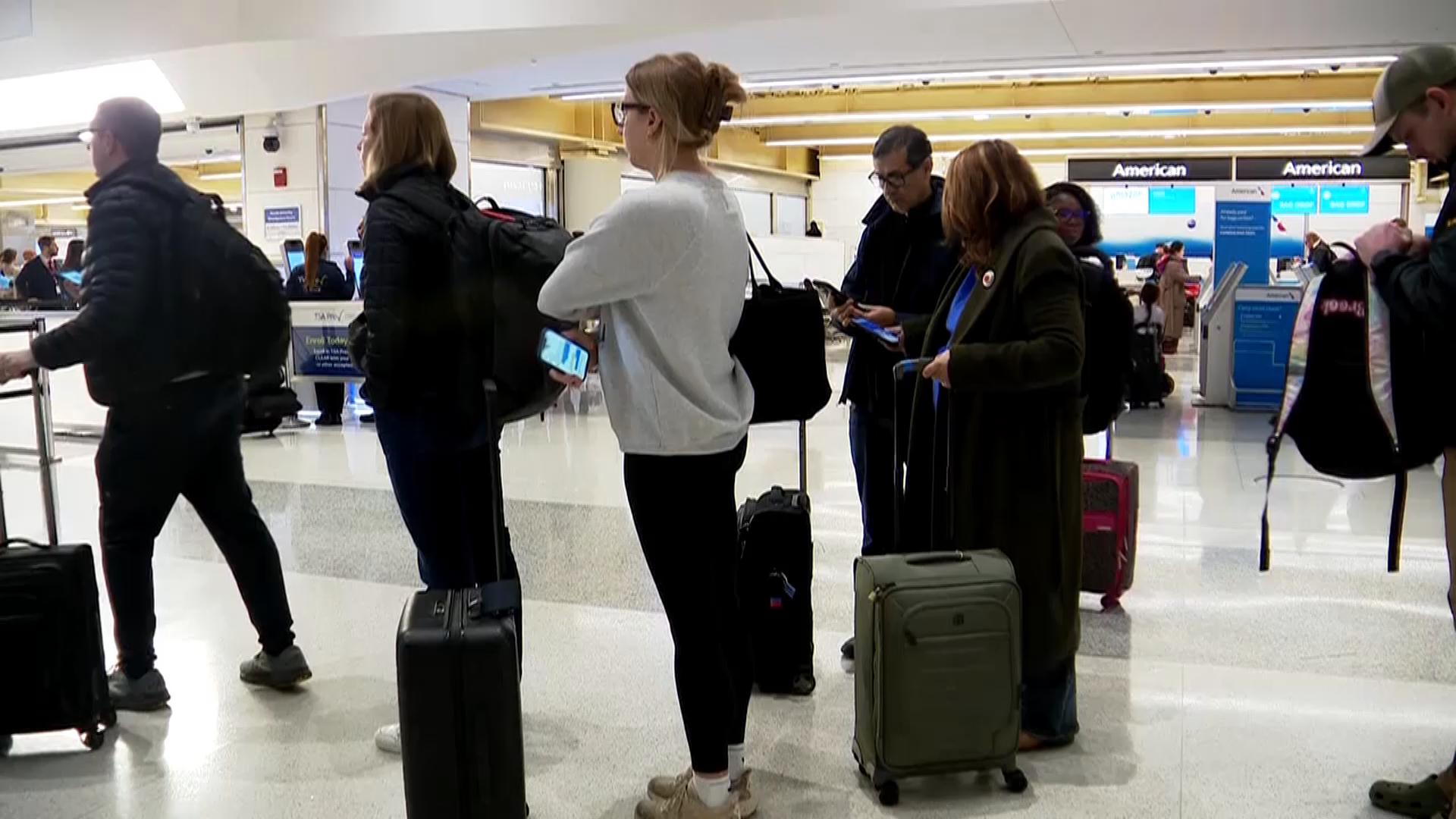 Americans hit the skies for Thanksgiving with forecasts pointing to busiest holiday travel in years