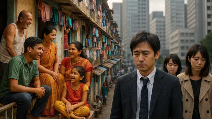 Man says Indians in ‘chawls’ are happier than in Japan’s ‘perfect society’, sparks debate: ‘Stop glorifying our poverty’