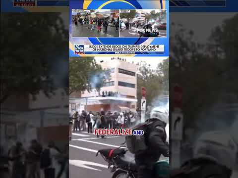 OVERNIGHT: Judge blocks National Guard deployment in Portland #foxnews #news #shorts #trump