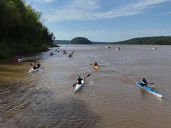 Con buena participación se realizó el Triatlón Aventura Montecarlo