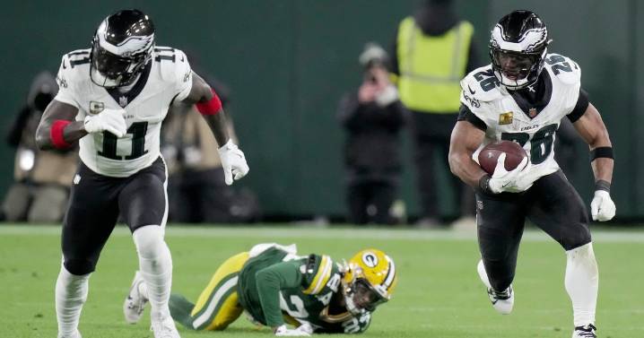 A.J. Brown didn't have the numbers in the Eagles' win, but a block made all the difference