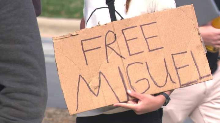 ‘Heartbroken’ | Family, protesters call for release of Charlotte man accused of ramming ICE vehicle