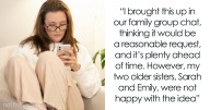 Woman Asks For A Break In Hosting A Traditional Family Thanksgiving, Gets Called Selfish By Sisters