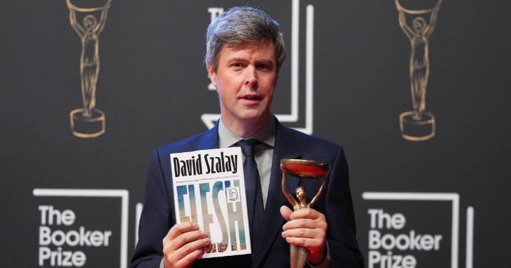David Szalay wins Booker Prize with 'extraordinary, singular novel' 'Flesh'