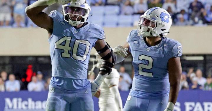 Belichick's Tar Heels finding success bringing down QBs in sign of progress from rough start
