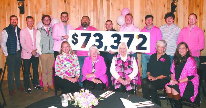 MEN IN PINK 2025: Men in Pink raises $73,372 for Regional Cancer Center