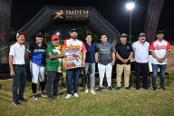 Inauguran la Liga Juvenil Nuevos Valores Imdem con homenaje a peloteros locales