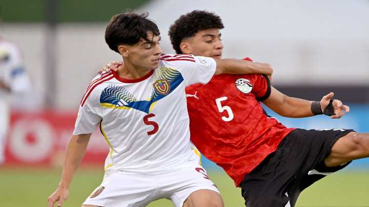 Vinotinto igualó con Egipto en el Mundial Sub17