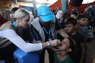 Unicef denunció que Israel dificulta la campaña de vacunación de 40 mil niños en Gaza