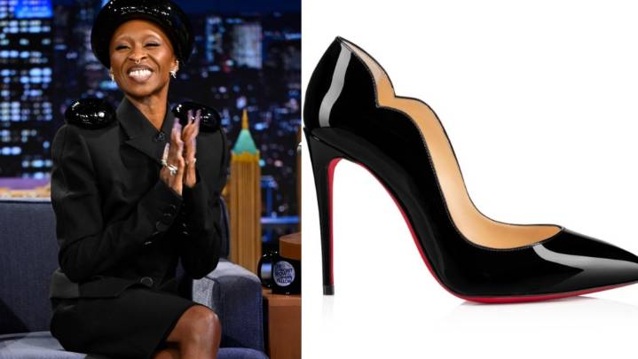 Cynthia Erivo Stays Loyal to Louboutin Heels on 'The Tonight Show'
