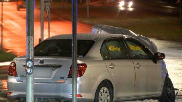 Man stabbed in car in Melbourne