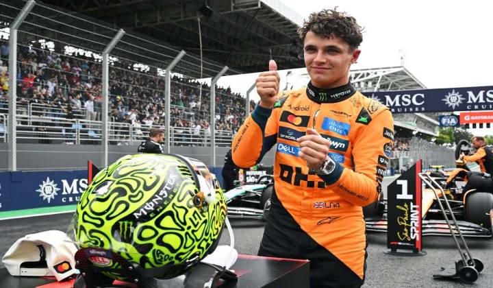 Lando Norris gana la carrera esprint en Brasil y consolida su liderato en el Mundial de F1