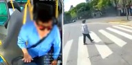 Un colectivero atropelló y mató a una mujer que cruzaba la calle en Buenos Aires: Impactante video