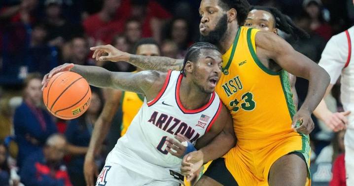 Krivas scores 20, No. 2 Arizona overwhelms Norfolk State inside for 98