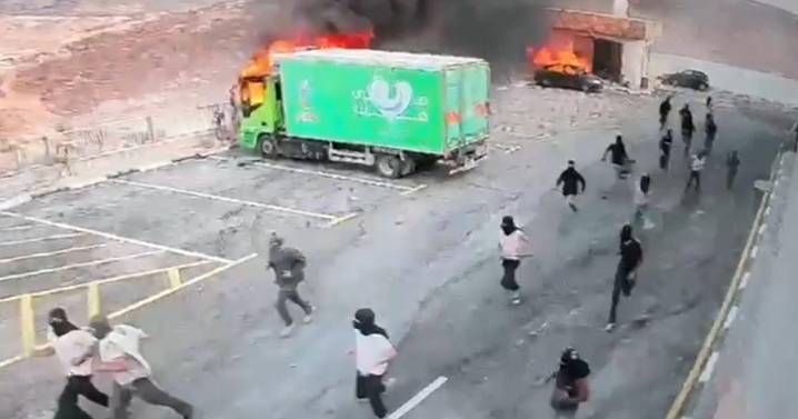 Dozens of Israeli settlers launch arson attack in West Bank as attacks against Palestinians surge