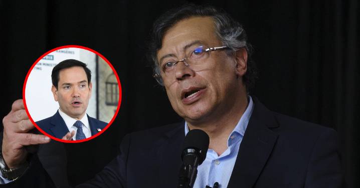 Gustavo Petro desafió a secretario de EE.UU. Marco Rubio: "Si me quiere poner la pijama naranja, inténtelo"