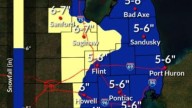 Metro Detroit might see 4 inches of snow Saturday