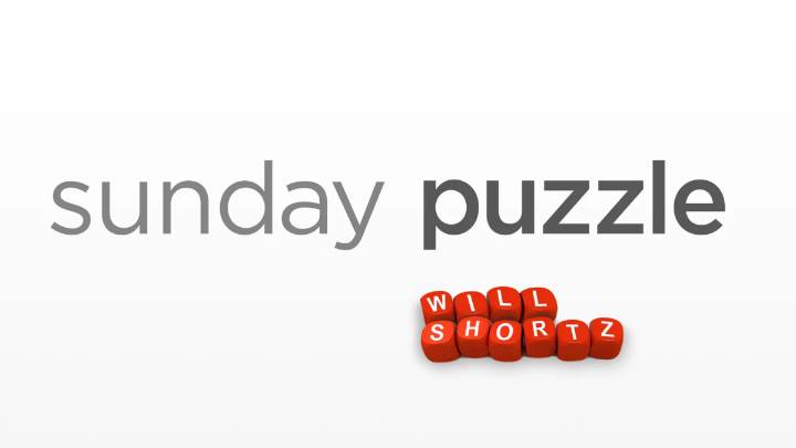 Sunday Puzzle: Opposite homophones