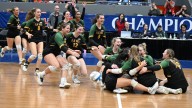 Flat Rock volleyball rolls into state semifinals with four