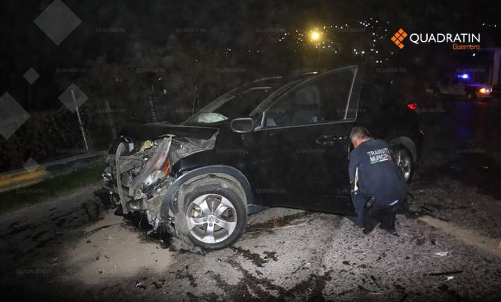 Choque deja 3 mujeres y un hombre heridos en Chilpancingo