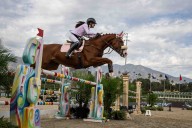 At Arcadia’s Santa Anita Park, an equestrian taste of what’s in store for Olympics 2028