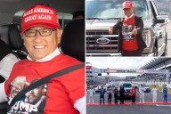 Toyota CEO dons MAGA hat, Trump-Vance shirt at NASCAR event as firm unveils $912M US investment