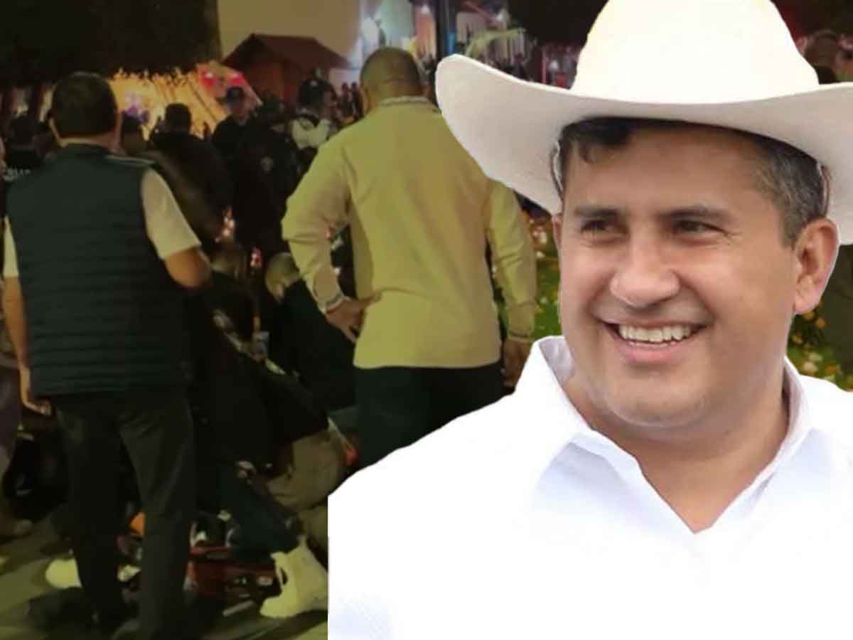 Atacan a balazos al presidente municipal de Uruapan; escoltas abaten al agresor