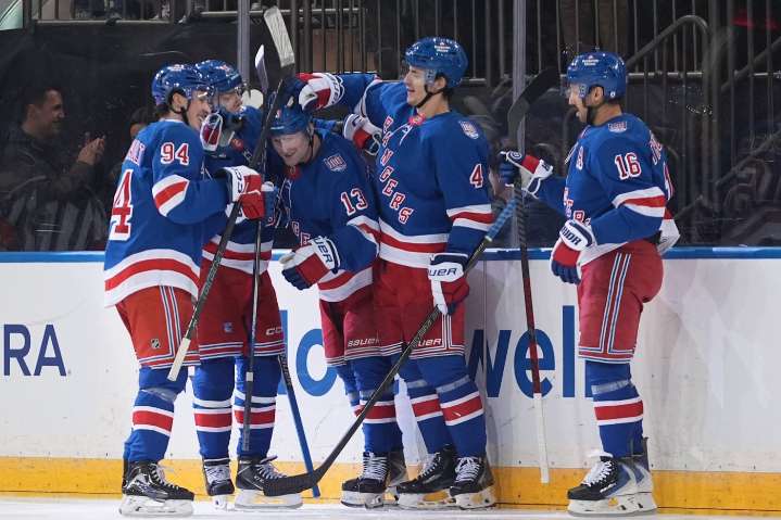 NHL roundup: Rangers defeat Predators 6