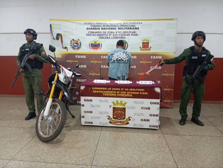 Detenido con más 40 gramos de marihuana en La Paragua