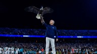 New mascot Freedom II introduced at Georgia Southern football game