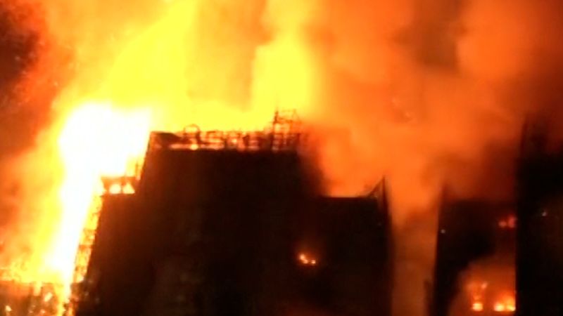 High-rise fire leaves several dead