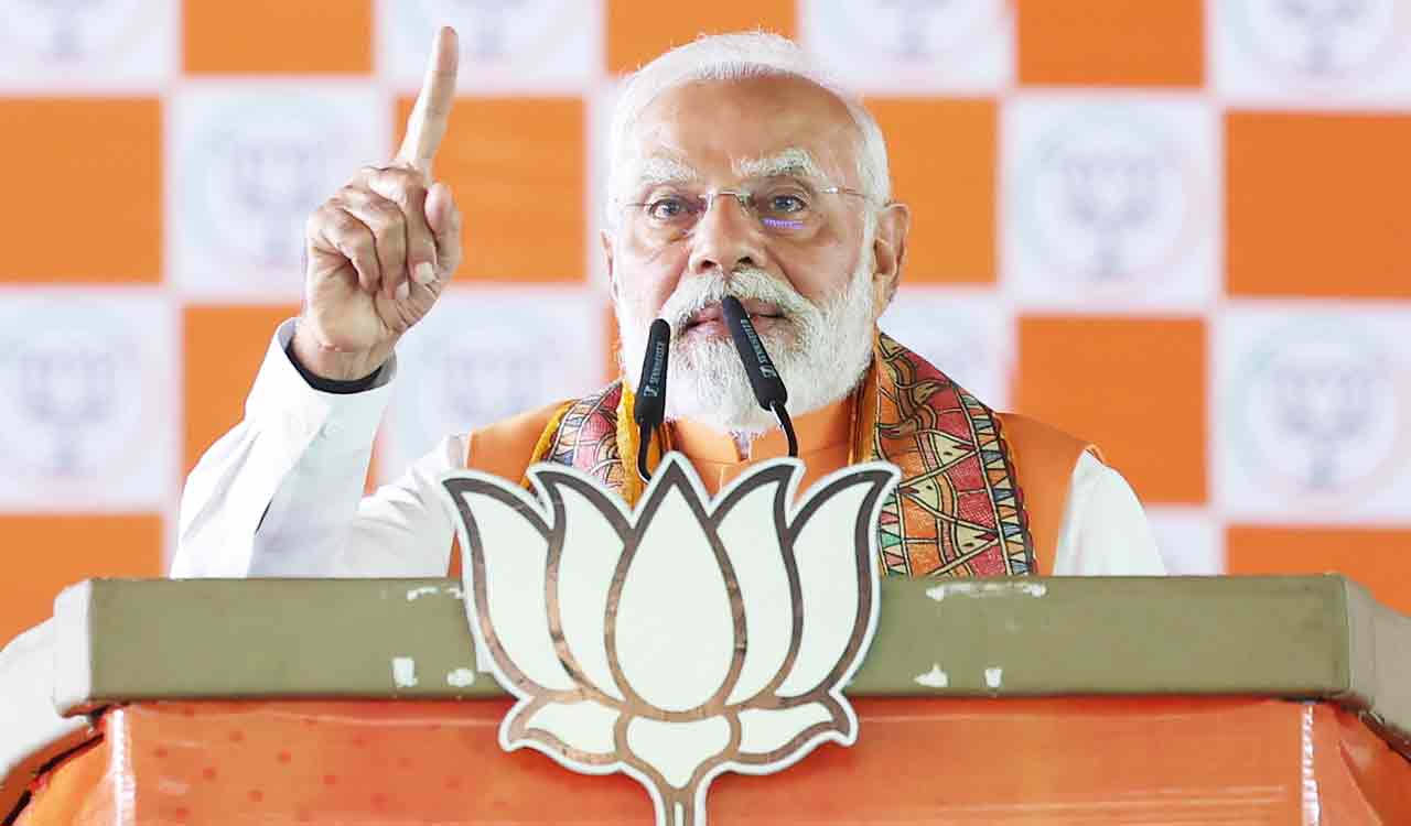 PM Modi credits Bihar’s record turnout to NDA’s track record of governance