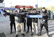 Ambiente de derbi en El Sadar