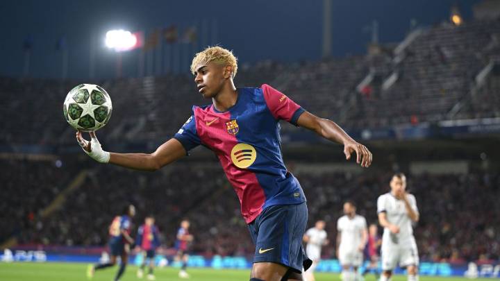 Barcelona's Lamine Yamal youngest in FIFPRO Men's World 11