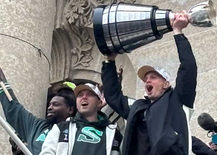 Rider Nation wants one more year as Trevor Harris set to discuss future after historic Grey Cup