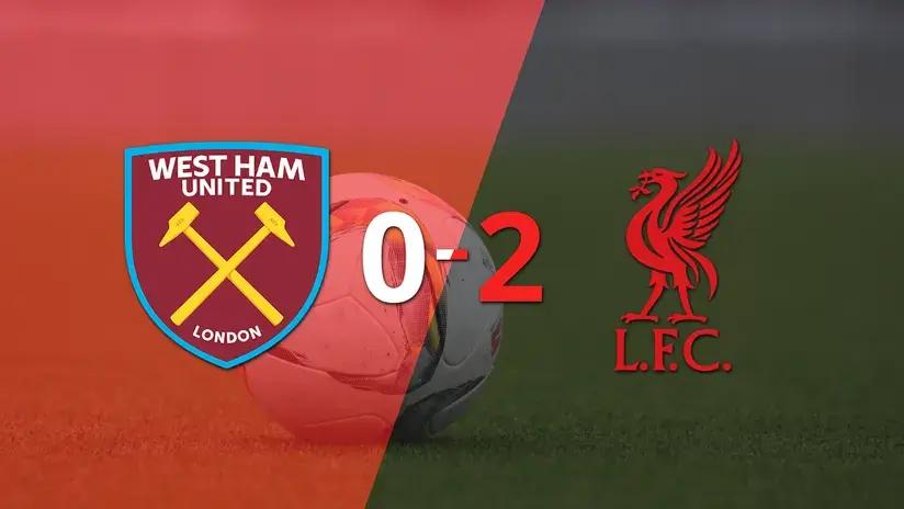 Premier League: Liverpool demuestra su superioridad ante West Ham United con un 2 a 0