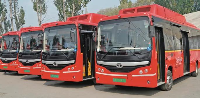 Funding crunch grounds 8 e-buses in Srinagar