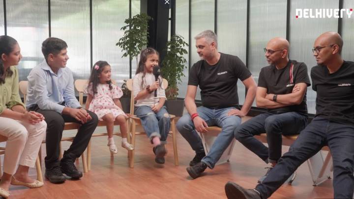 Delhivery’s Children’s Day campaign features kids interviewing its founders