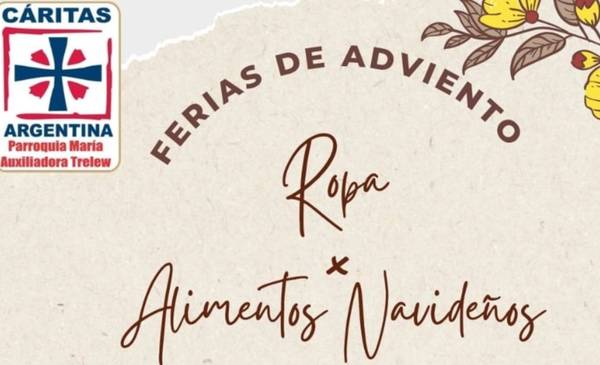 Feria de Ropa Solidaria: Ropa por alimentos navideños en Trelew