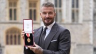 Football Former England Captain Sir David Beckham Receives Knighthood at Windsor Castle (Watch Video)