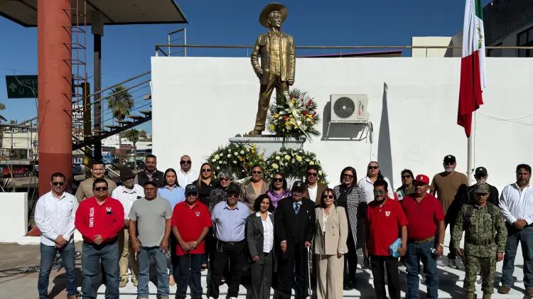 Rinden homenaje al Héroe de Nacozari en el 117 aniversario de su gesta
