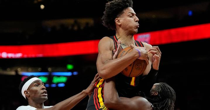 Another gear: Jalen Johnson powers Hawks over Jazz with triple double