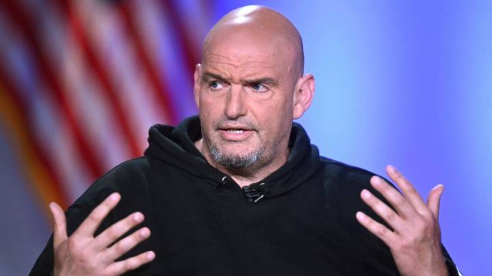 Democratic Sen. John Fetterman hospitalized after fall