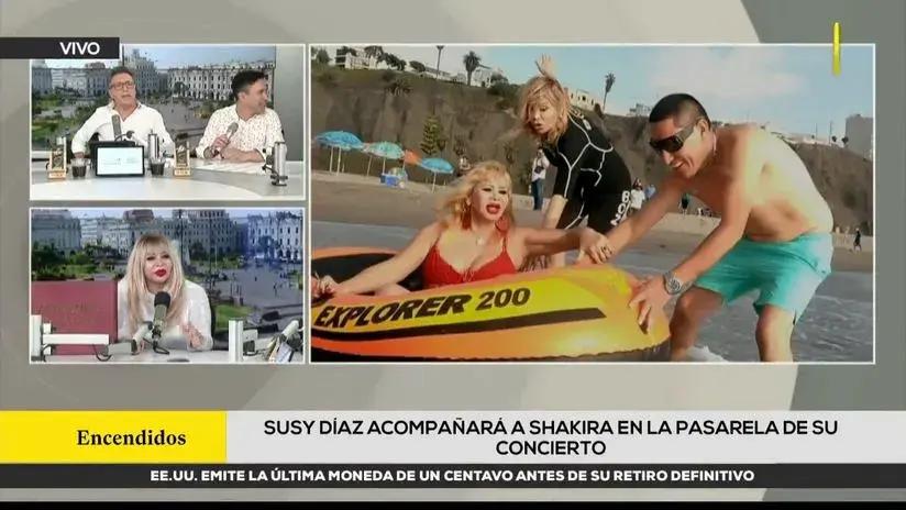 Susy Díaz y el día que el mar la revolcó: la historia detrás de su video más viral