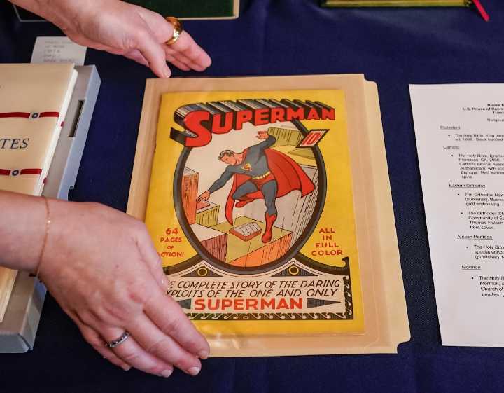 ‘Superman’ comic found in mom’s attic sells for record sum