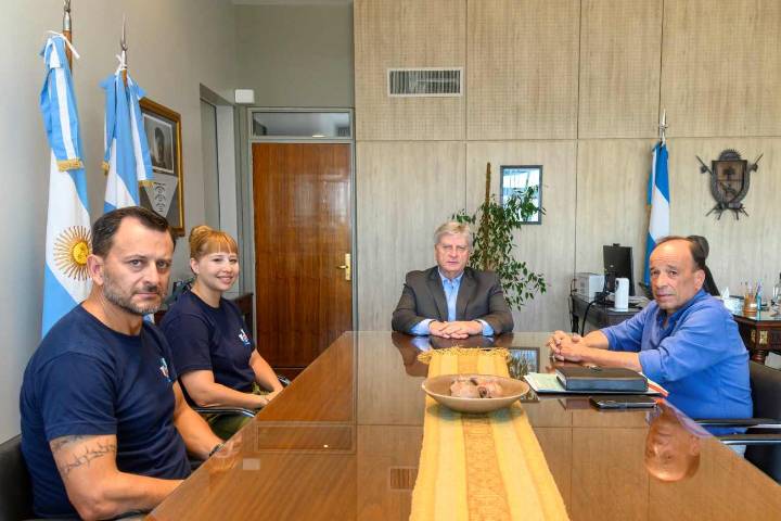 Micaela, la primera brigadista operativa en Defensa Civil de La Pampa