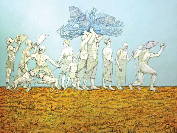 Arte con espíritu crítico; 20 años de Aguafuerte Galería